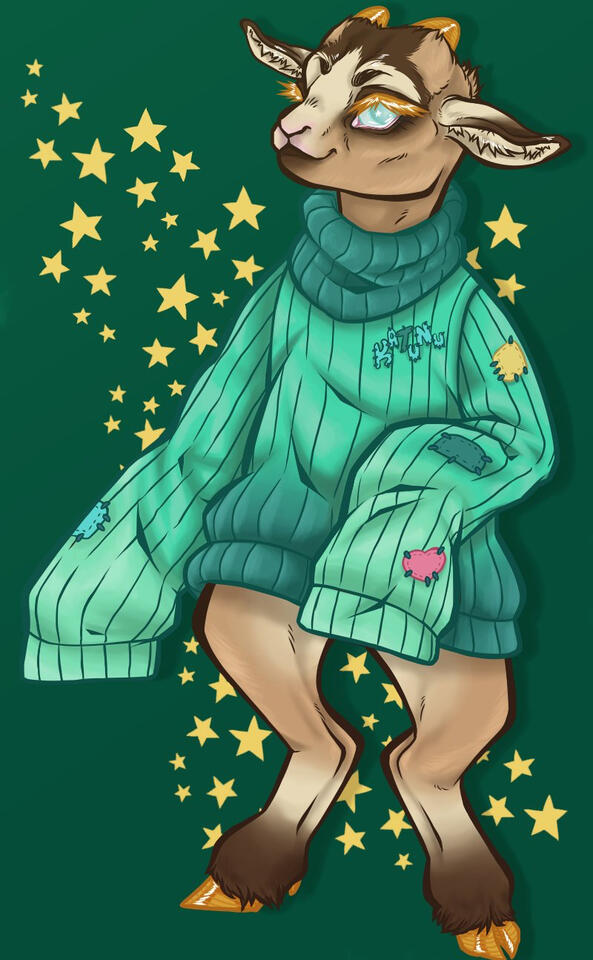 Sweater Goat